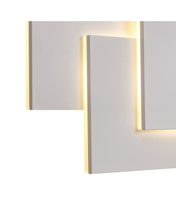 TAHITI XL * APLIQUE GRANDE LED CUADRADOS 36W - BLANCO - 3000K